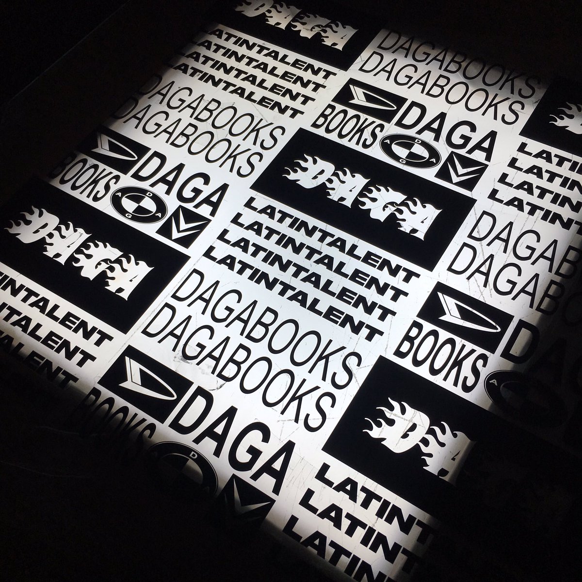 DAGA BOOKS • LATINTALENT • STICKERS