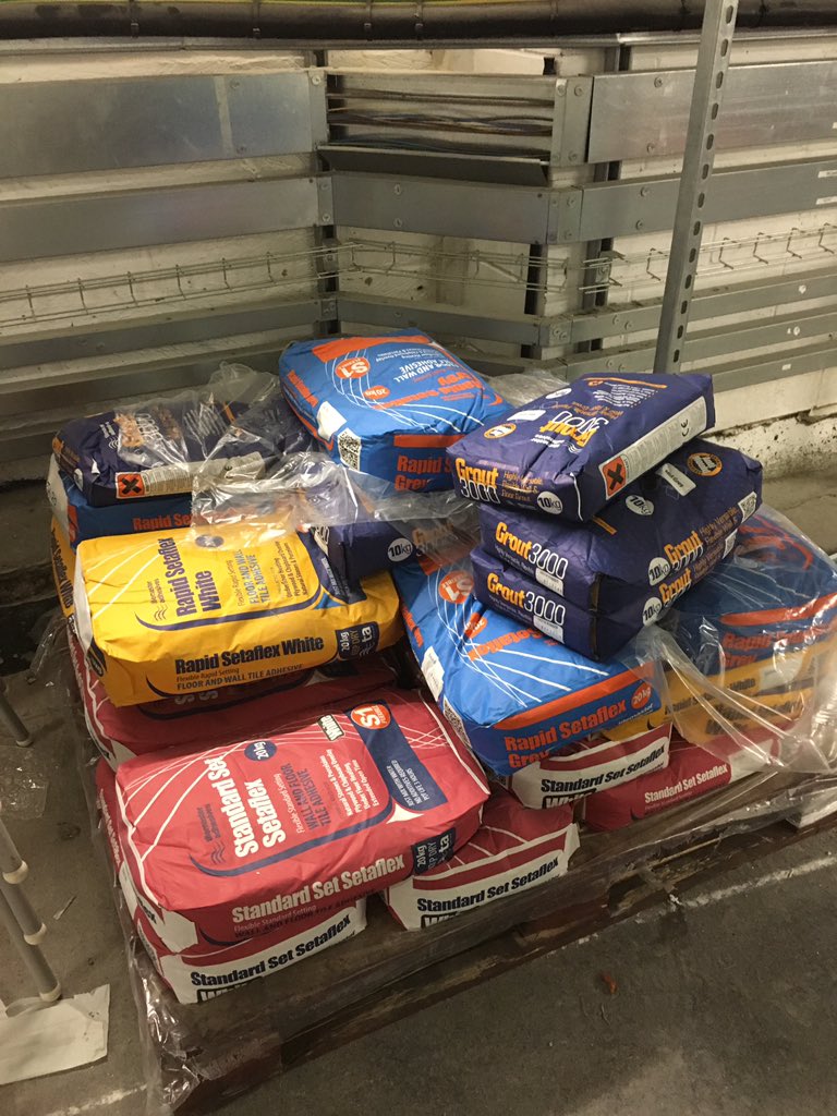 leedstilers's tweet photo. @leedstilers thanks to @Andrews_Tiles and @tilemasteradhes #delivery #topclassservices @STSUKLtd @Dural_UK #matused https://t.co/R5bolgERgU