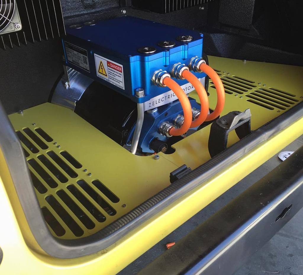 zelectric's tweet photo. VW Thing motor bay is nearly done. #zbug6 #electricvwthing @icon4x4 #iconderelict #iconev #electricrestomod #restom… https://t.co/OEXSf3eSOR