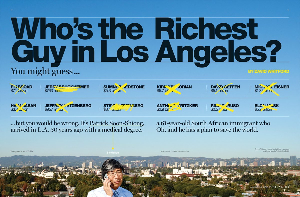 Meet the world’s richest doctor (worth R150bn), born and raised in South Africa: bit.ly/2axjmbH