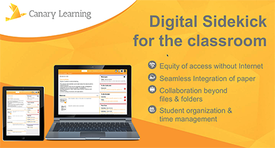 canarylearning's tweet photo. The perfect solution for your #k12 digital classroom! feat. on @AdvocateforEd https://t.co/Vauf63k1Ln #BYOD #edtech https://t.co/YJadiDeGYE