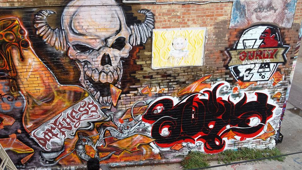 SurlyBrewingSD's tweet photo. #SurlyArt is on in #RapidCity TONIGHT! Go to Art Alley to see 20 feet of Surly, then @IndyAleHouse to #GetSurlySD. https://t.co/w0KXLQVx4Z