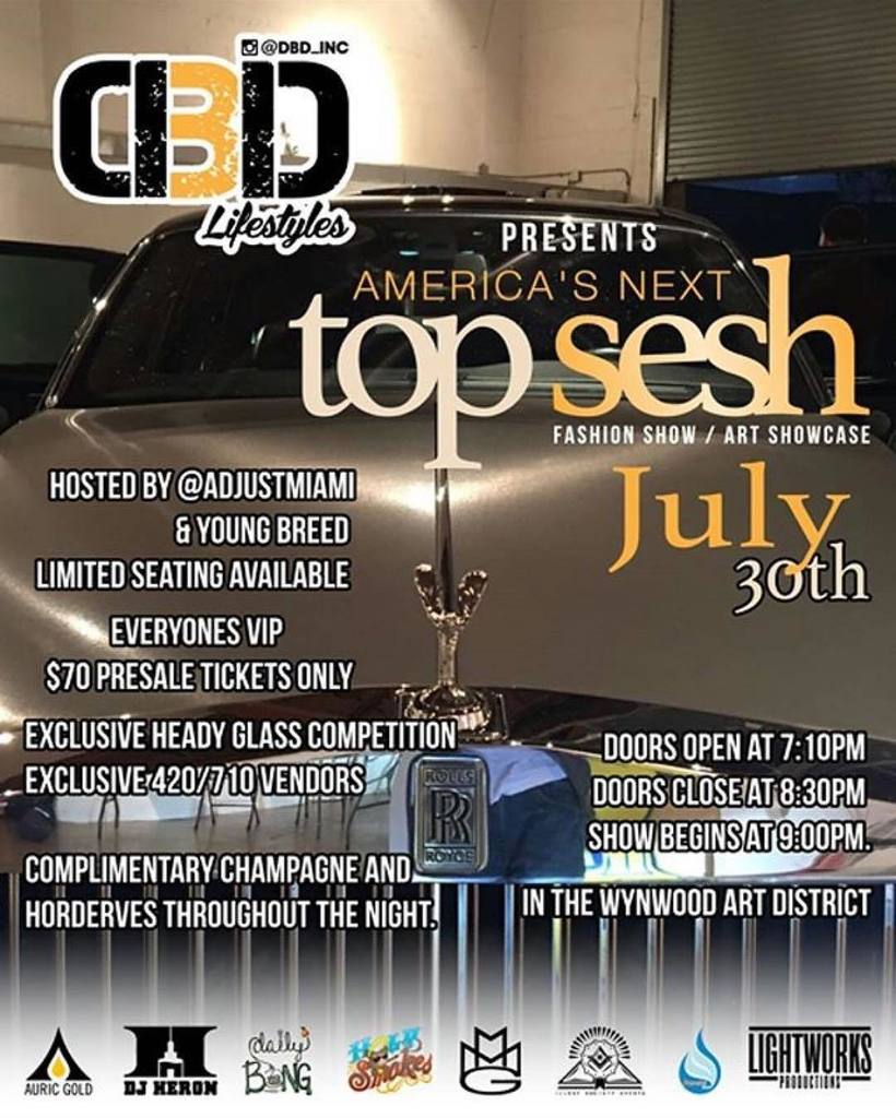 Come by and see me at
#AmericasNextTopSesh Only a few days away.. Miami's only monthly #To… ift.tt/2aLcUwL