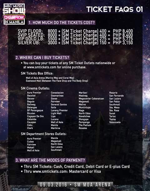 SonAmooPH's tweet photo. [!!!] MBC #ShowChampioninManila Ticket and Pre-selling FAQs https://t.co/d2aotFaX5I