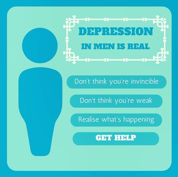 DrEarlTurner's tweet photo. #depression #mentalhealth #menshealth #MMHAM https://t.co/SuE7sDVhCc