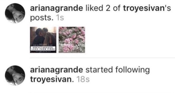 Grande_newss's tweet photo. Ariana's recent activity on Instagram https://t.co/QKc61oiV9e