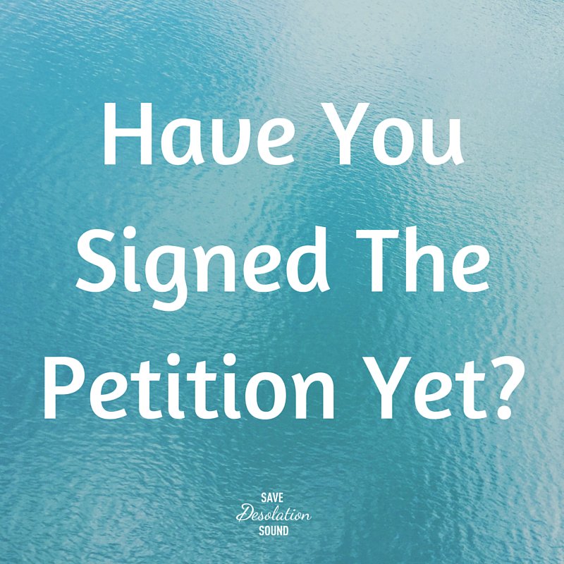 SaveDesolation's tweet photo. We want to know 👇👇👇 #SaveDesolationSound https://t.co/6WGmBolRJG https://t.co/12C0t7EBWo