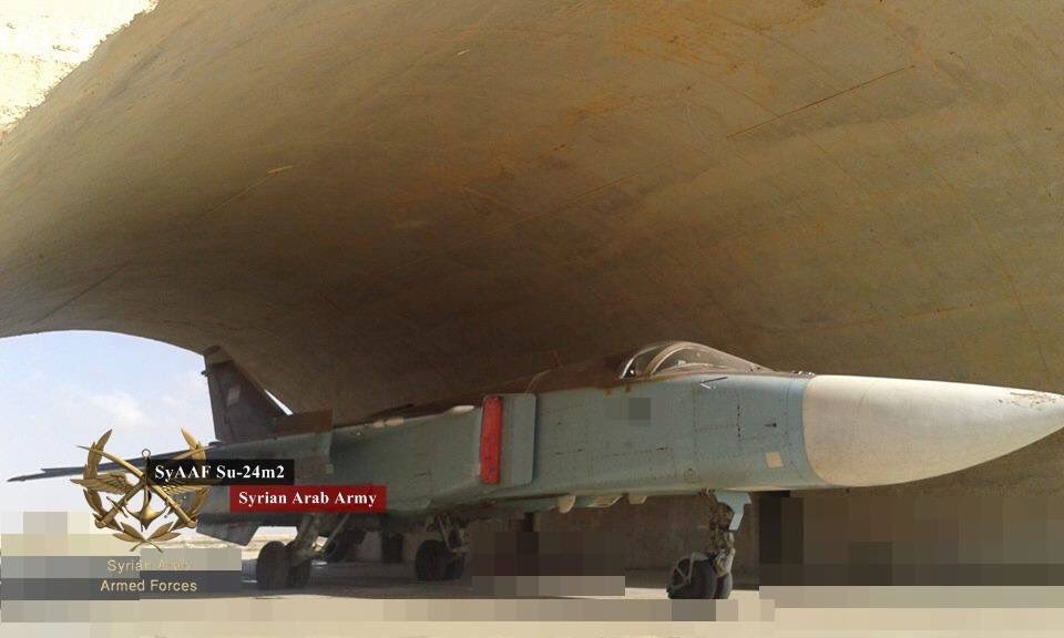 سلاح الجو السوري يستلم مقاتلات Su-24M2 جديده من روسيا  CoZDwyVXEAA-RKK