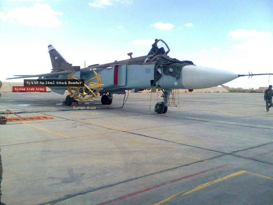 سلاح الجو السوري يستلم مقاتلات Su-24M2 جديده من روسيا  CoZDwyWWYAASIby