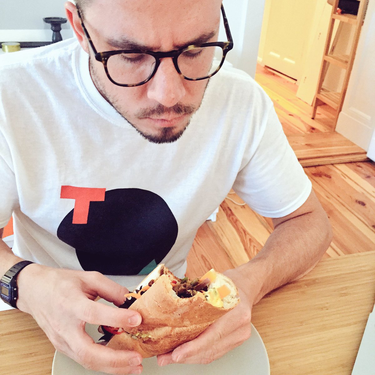 MPicnicCo's tweet photo. Mmmmm our famous oyster mushroom #bahnmi is on the scene again! #dinnerinspo #sandwich https://t.co/P5LUN40C3D