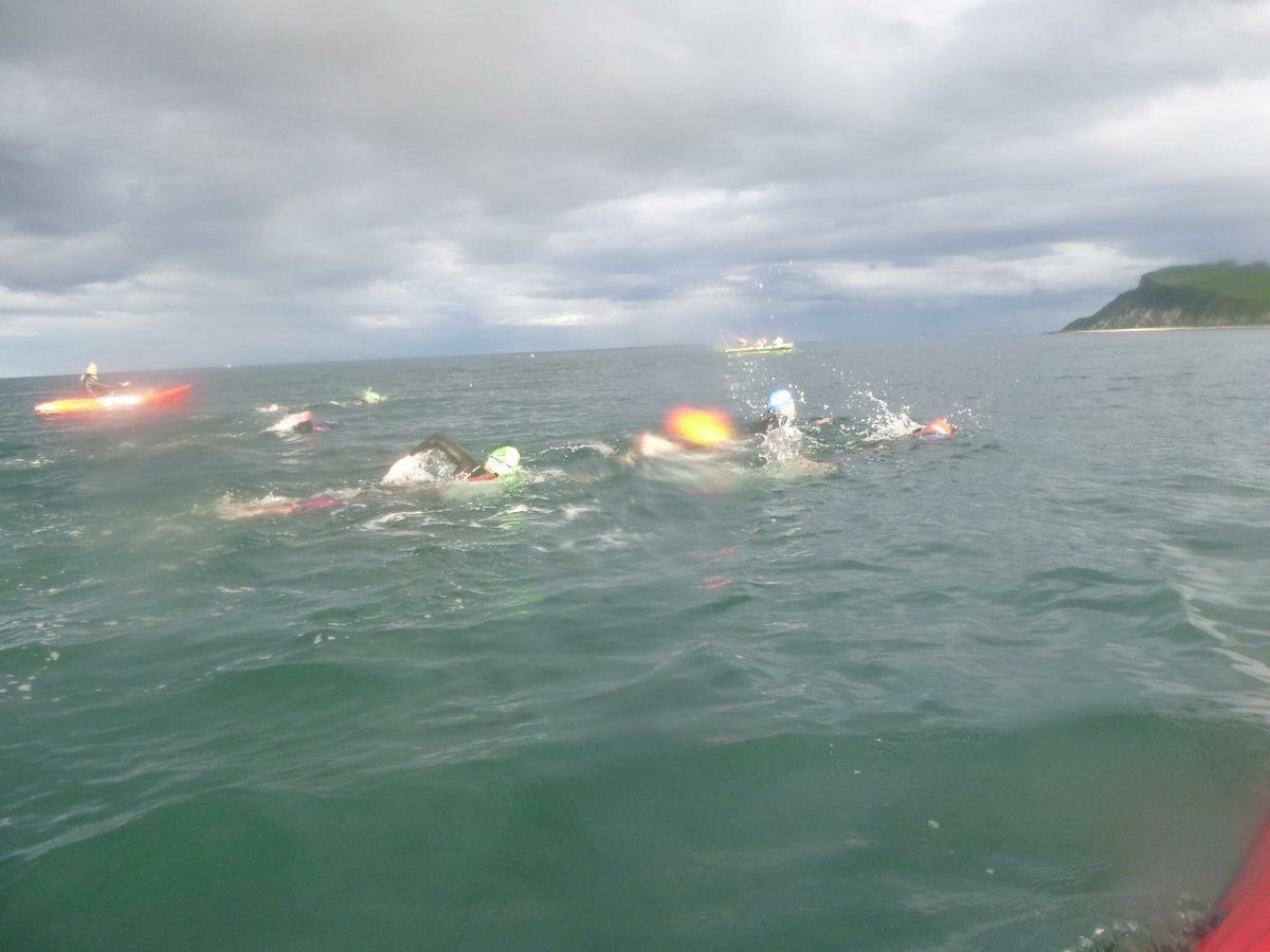 helamurray's tweet photo. Carnlough to Glenarm swim. Thanks to support crew @Larne_Times @Times_Sport @michaelmccam https://t.co/uVNGImWAB7
