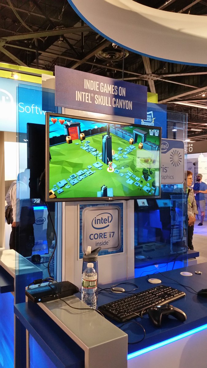 RoguesLikeUs's tweet image. Rogues Like Us running great on the Skull Canyon! #IntelGameDev #SIGGRAPH2016 #gamedev #indiedev #madewithunity