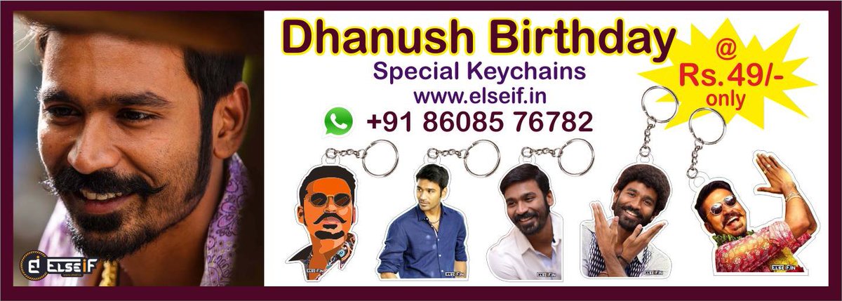 elseif_official's tweet photo. Wish you a many more happy returns of the day @dhanushkraja #HappyBirthdayDhanush #D33BirthdayFestBegins https://t.co/0lwy0CSSnJ