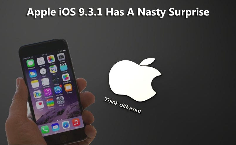 topapp4u's tweet image. Apple iOS 9.3.1 Has A Nasty Surprise topapps4u.com/apple-ios-9-3-… #AppleiOS9.3.1