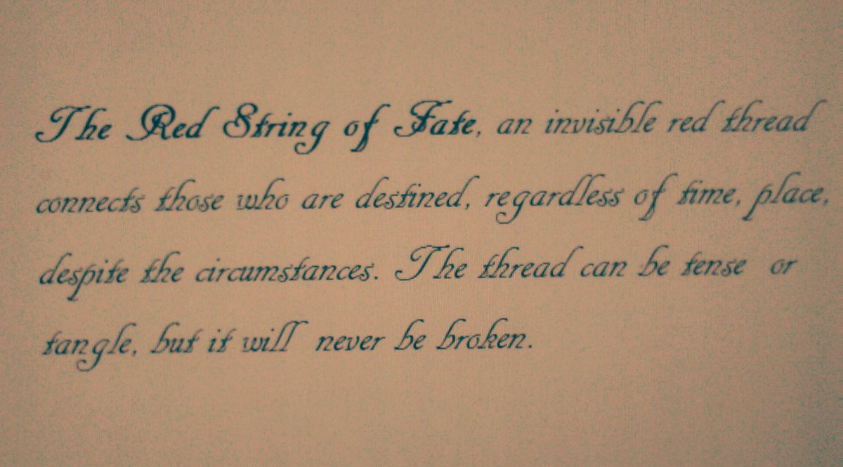 LookAtTheStar13's tweet photo. #TheRedStringOfFate https://t.co/vilgMLhxw2