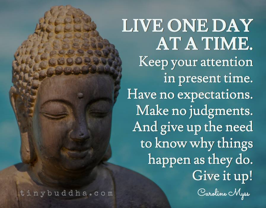 Tiny Buddha on Twitter: "Have no expectations. Make no 