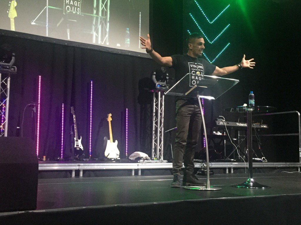 Frontline generation conference. Pledge allegiance to the King . Steve Uppal ,all nations