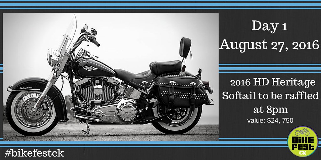Exactly 1 month until BikeFest! We are getting excited, are you? #bikefestck #harleyraffle