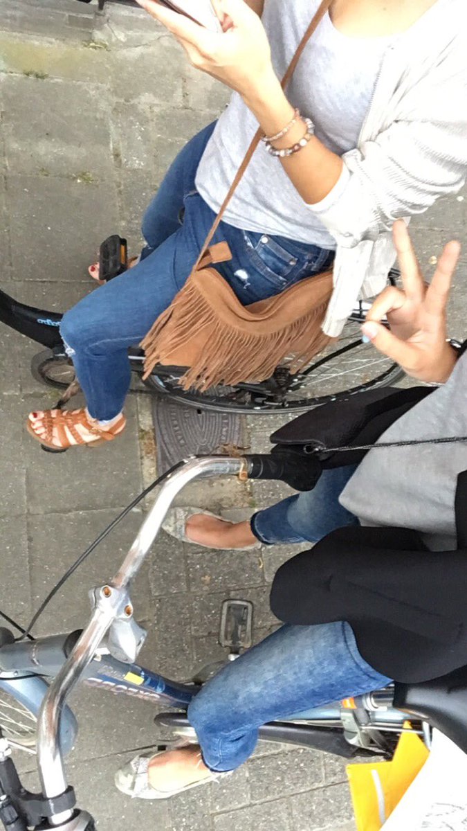 Leuven by bike. Kan alleen met <a href="/ElkeBleyaert/">Elke Bleyaert</a> 👭