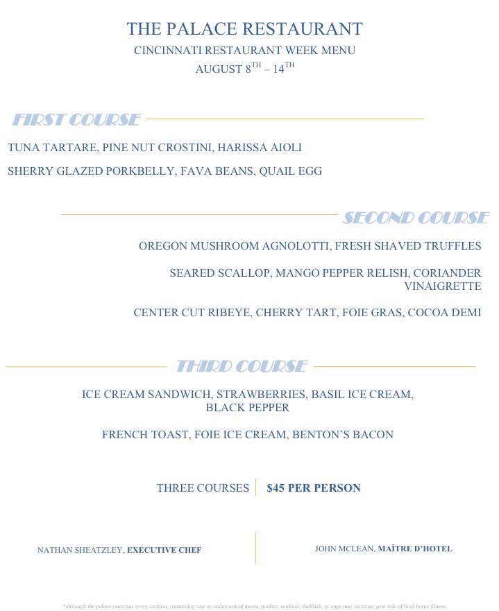 It's official- our #restaurantweek menu is out!!! Make your reservation today- you know you want to. 😍❤️