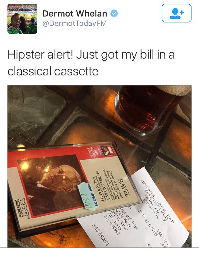 WeWantPlates's tweet photo. A bill in a cassette box. Good effort, but nothing beats a bill under a bloody big rock and two joyless raspberries. https://t.co/60XlRxsG4E