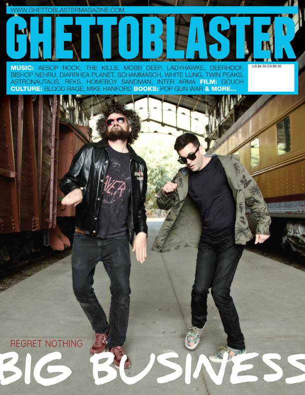 GhettoBlasterE's tweet photo. #GhettoblasterMagazine 44...'cause it's new! Feat. Big Business, Aesop Rock, The Kills, Bishop Nehru, and more. https://t.co/ku2QXY07iY