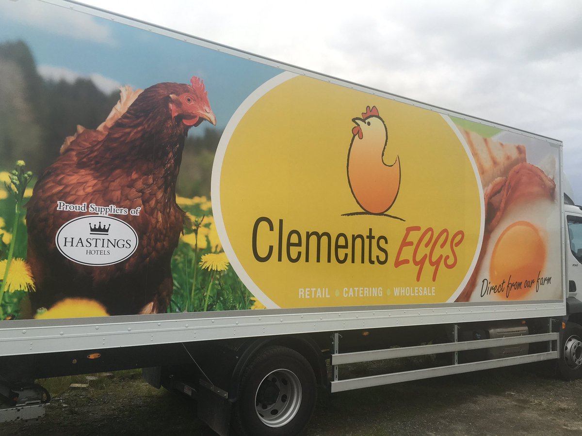 Our new lorry! <a href="/HastingsHotels/">Hastings Hotels</a> @europahotel@cullodenestate @Evergladeshotel@Slievedonard great to see you all today