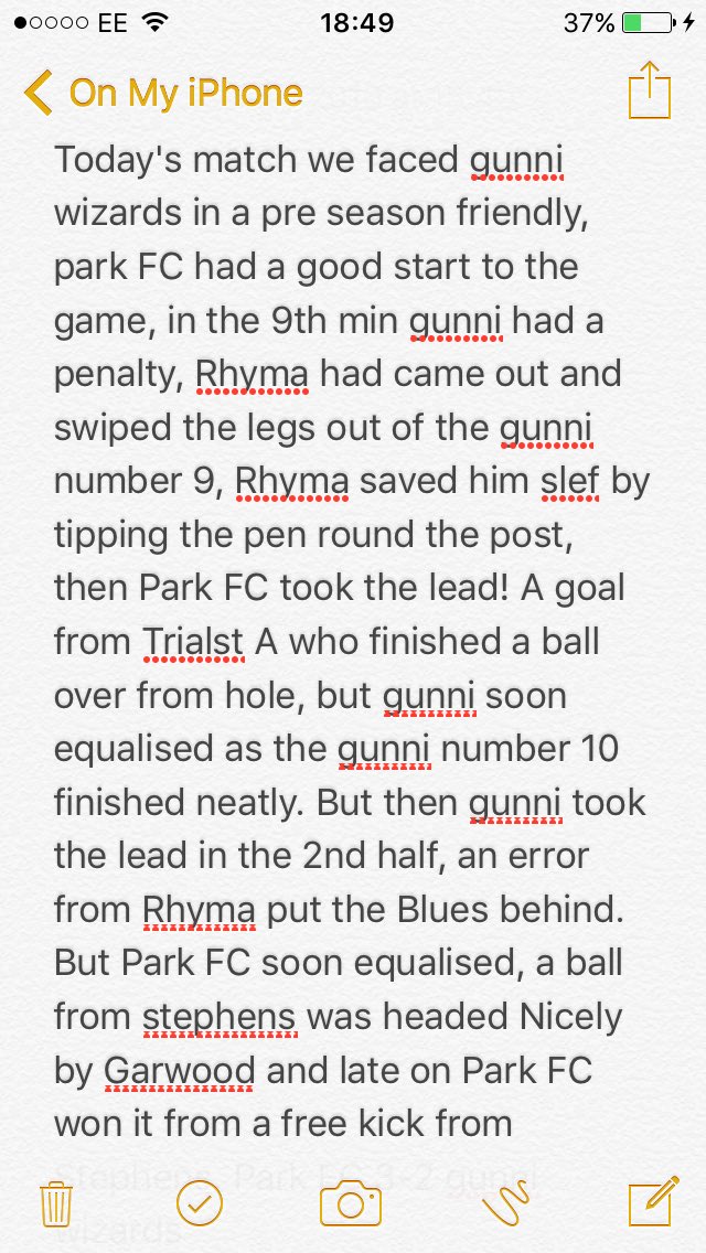park_fc1's tweet photo. Today's match report in the 3-2 win against gunni! https://t.co/YTRkJENZud