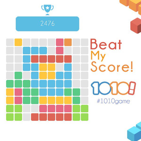 RayRayBooker1's tweet image. Beat my score! #1010game 1010ga.me