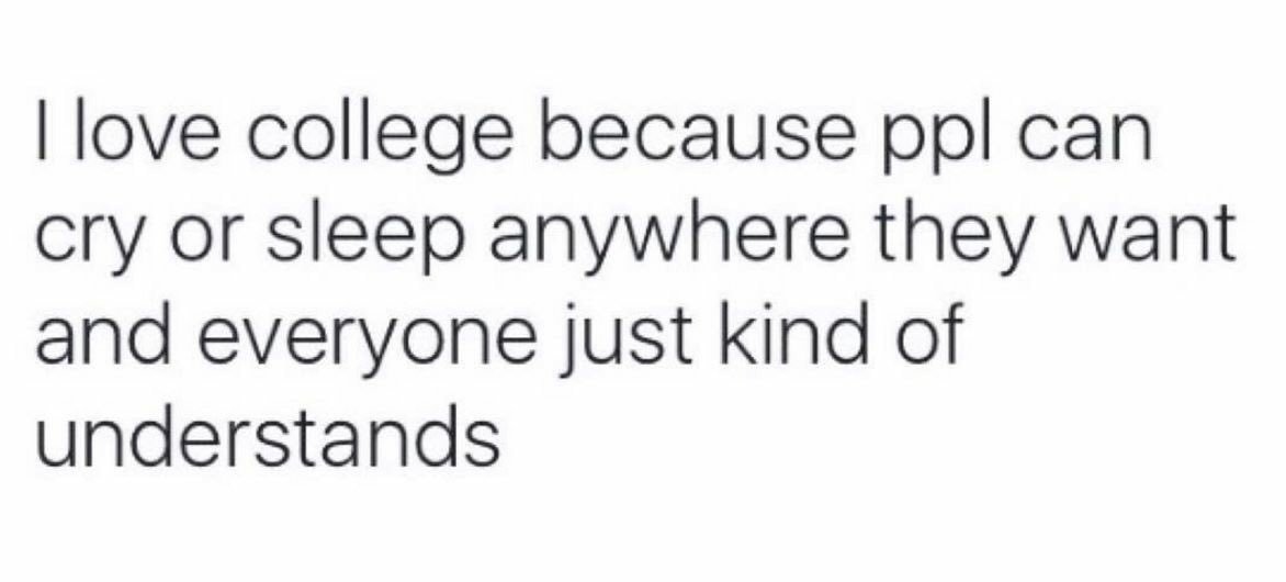 mandersxo's tweet photo. Nothing truer than this #theaccuracyisreal #collegelife https://t.co/y1LfmBVWNe