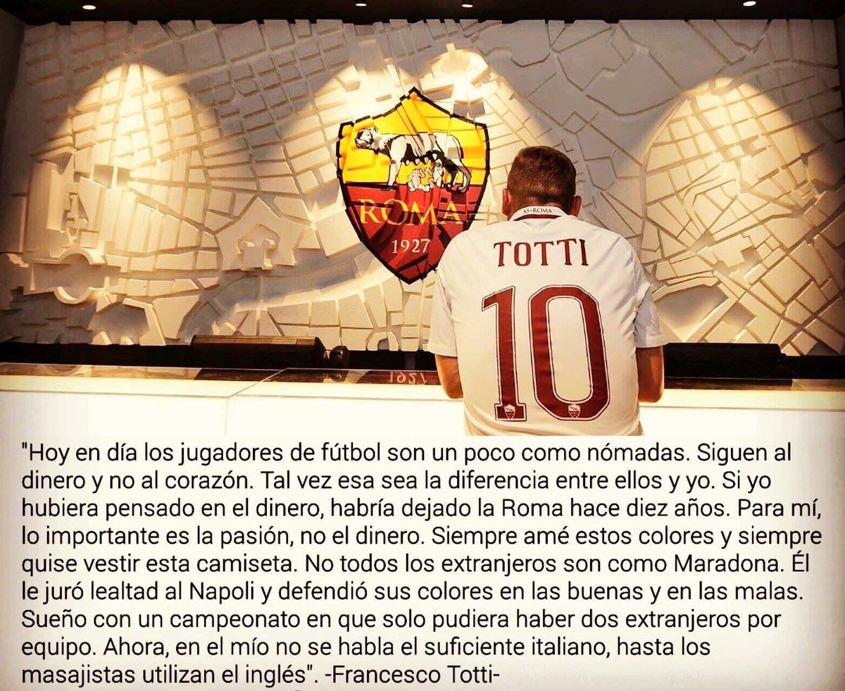 victorherves's tweet photo. Habla Francesco Totti ( @Roma ) , sobre el fichaje de Higuaín . Il Capitano  🙌🏽⚽️ https://t.co/iWI3Vh3Jcy