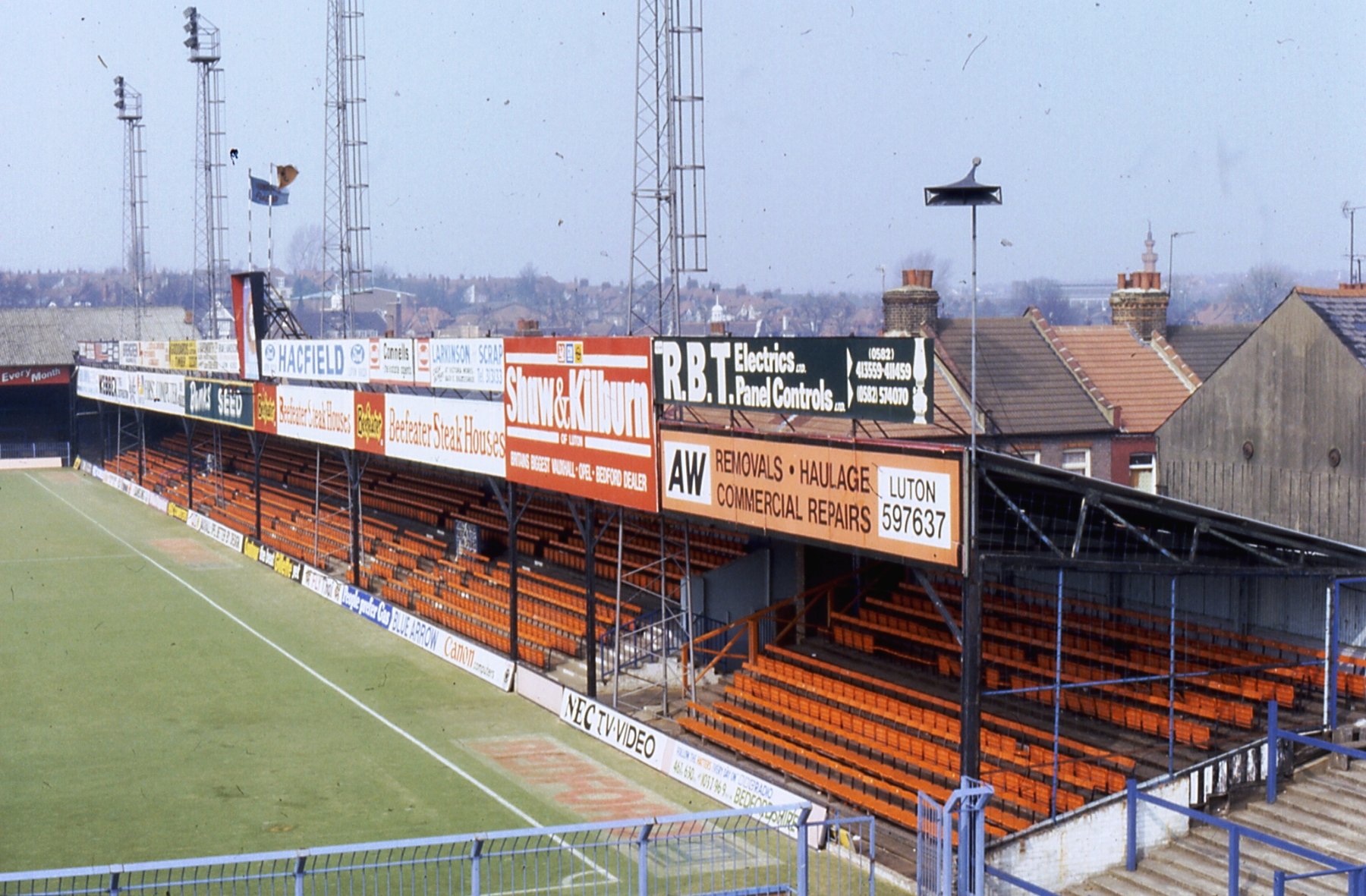 Vince Taylor on X: The Bobbers Stand at Luton Town's Kenilworth