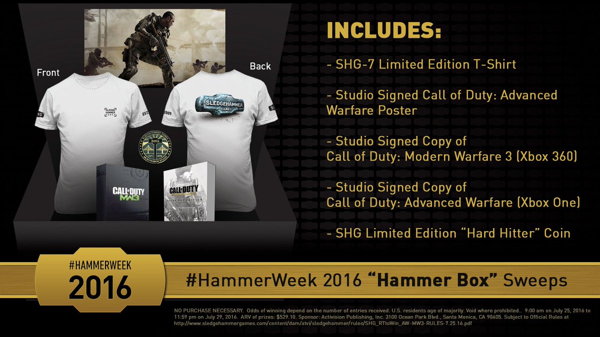 Sledgehammer Games tweet media