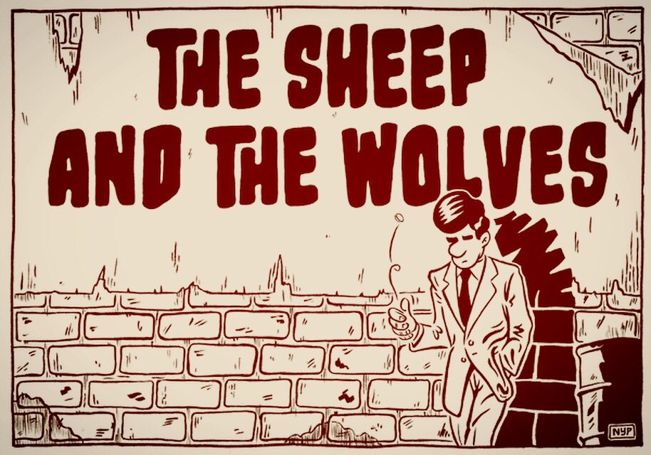 nickprolix's tweet image. Like wideboys with an eye for the main chance? Then read the first 24 pages of my #webcomic thesheepandthewolves.com