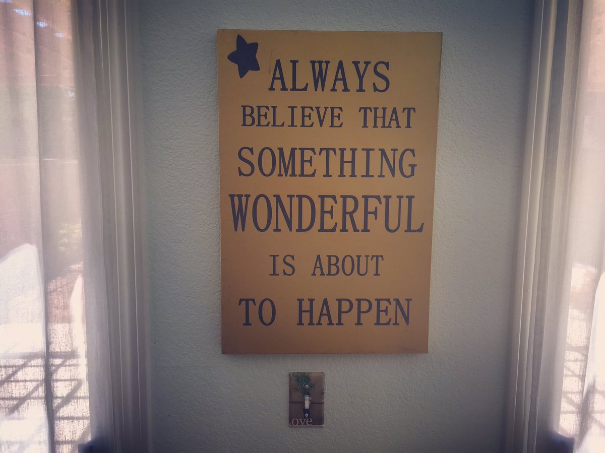 IChooseCORE's tweet image. Positive reminders hang all around our houses. #chooseCORE