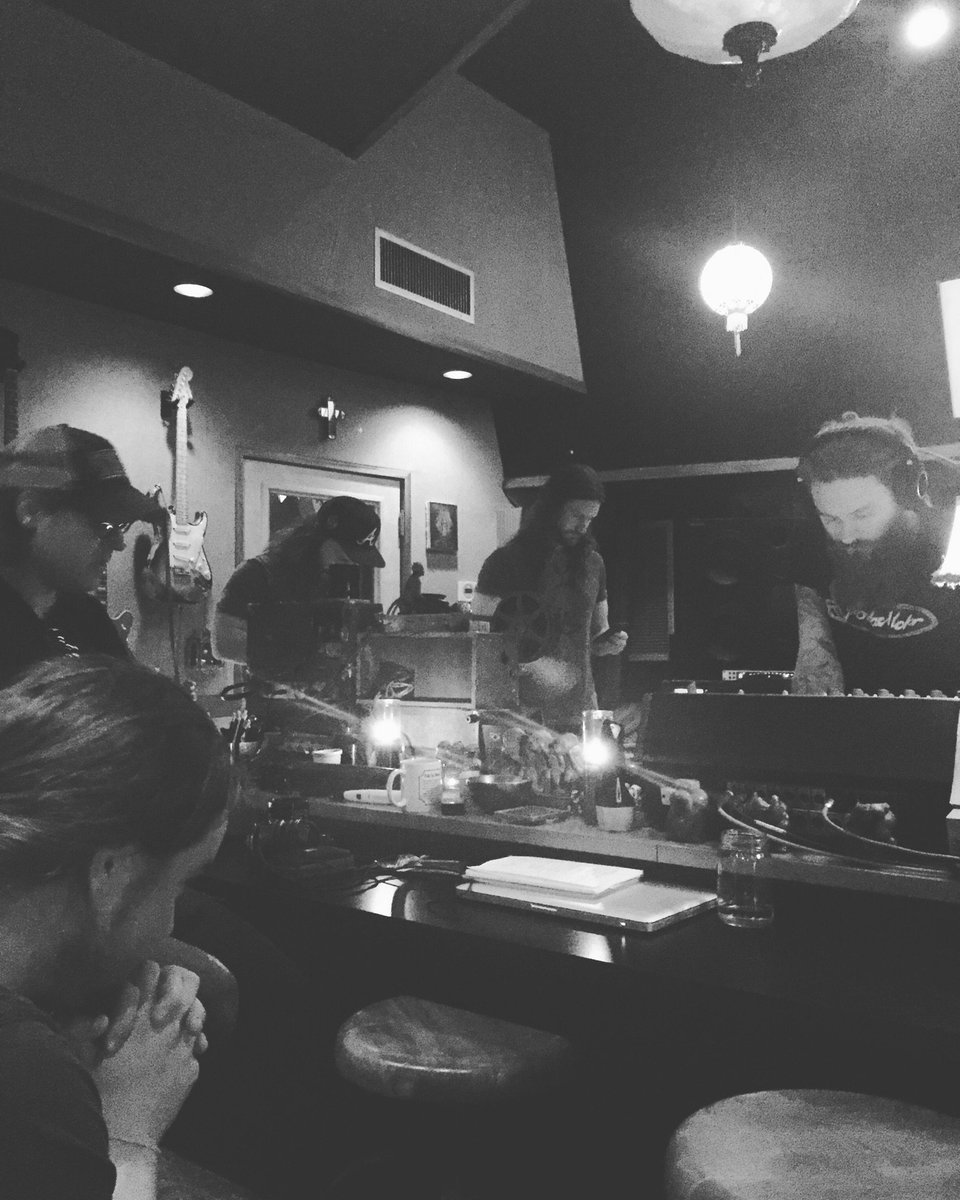 GoodbyeJune's tweet photo. Listening to playback. @paulmoak @exiesscott #studio #brandnewmusic #berryhill #smoakstack https://t.co/ImENszaC1H