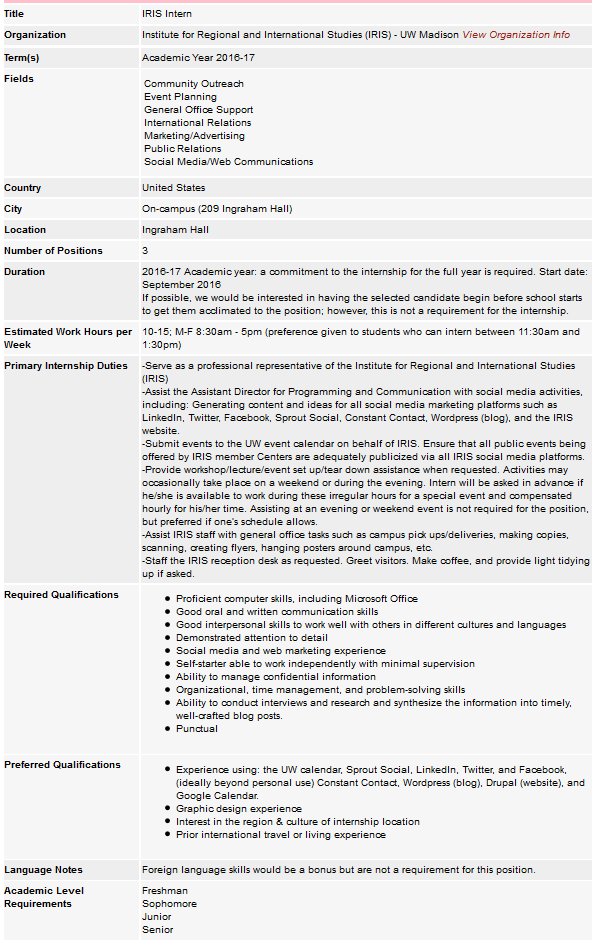 uw_iris's tweet image. Still looking for #interns to work @uw_iris this year! Apply @ studyabroad.wisc.edu/iip/opportunit… (NetID req) deadline is 8/17!