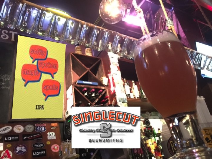 RattleNHumEast's tweet photo. Shhhhh... We just tapped Softly Spoken Magic Spells from @SingleCutBeer Pre-show brews at RnH! @radiohead @TheGarden https://t.co/HcaGyDZry0