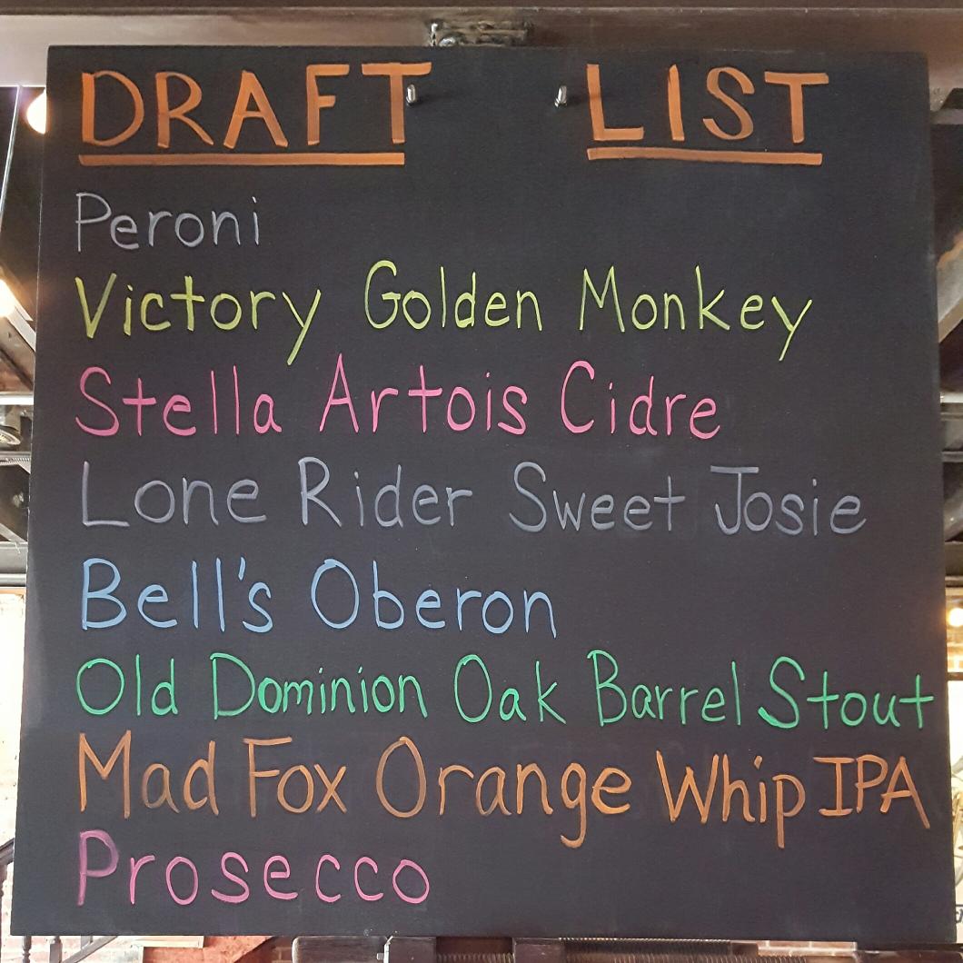 #MadFox #OrangeWhip on tap tonight .<a href="/VendettaDC/">Vendetta</a>! Come check out all our great beers on our rotating taps!