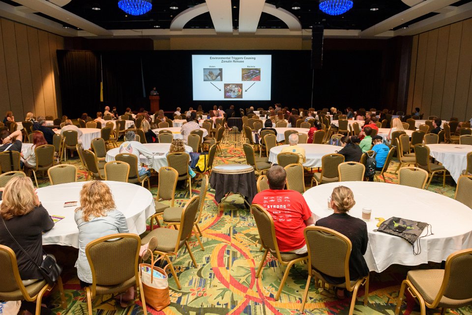 CeliacResearch's tweet photo. Our PhD student Craig spoke at #CWDFFL16 about the role of intestinal permeability in #autoimmunity #celiac #T1D https://t.co/eMDnURPvb2