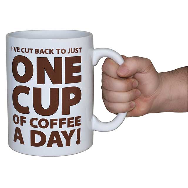 This is what happens when you try to limit my #CAFFEINE!!!

#mug #coffeemug #giantmug #coffeelover #coffeeaddict