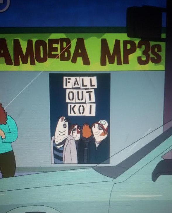 caught something fishy while watching <a href="/BoJackHorseman/">BoJack Horseman</a>.