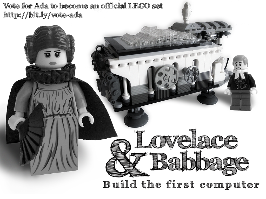LegoLovelace's tweet image. @DrAliceRoberts please help celebrate my 200th 🎂 &amp;amp; RT/vote 4 this LEGO project bit.ly/vote-ada #WomenInTech
