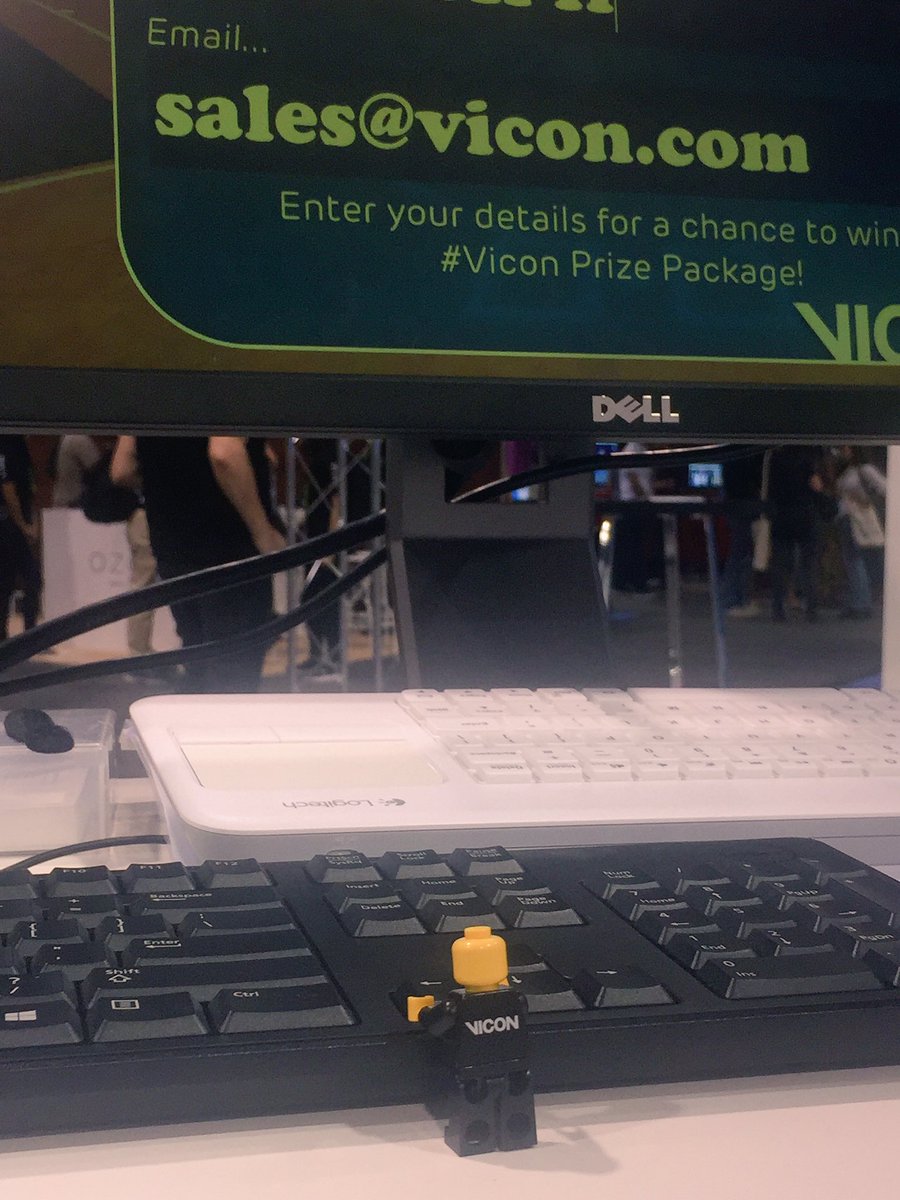 TanyaRoberts's tweet photo. At #SIGGRAPH2016, everyone is working hard at the @Vicon booth (#343) - even #mocapman #ReadySetMocap https://t.co/L460AxF4fy