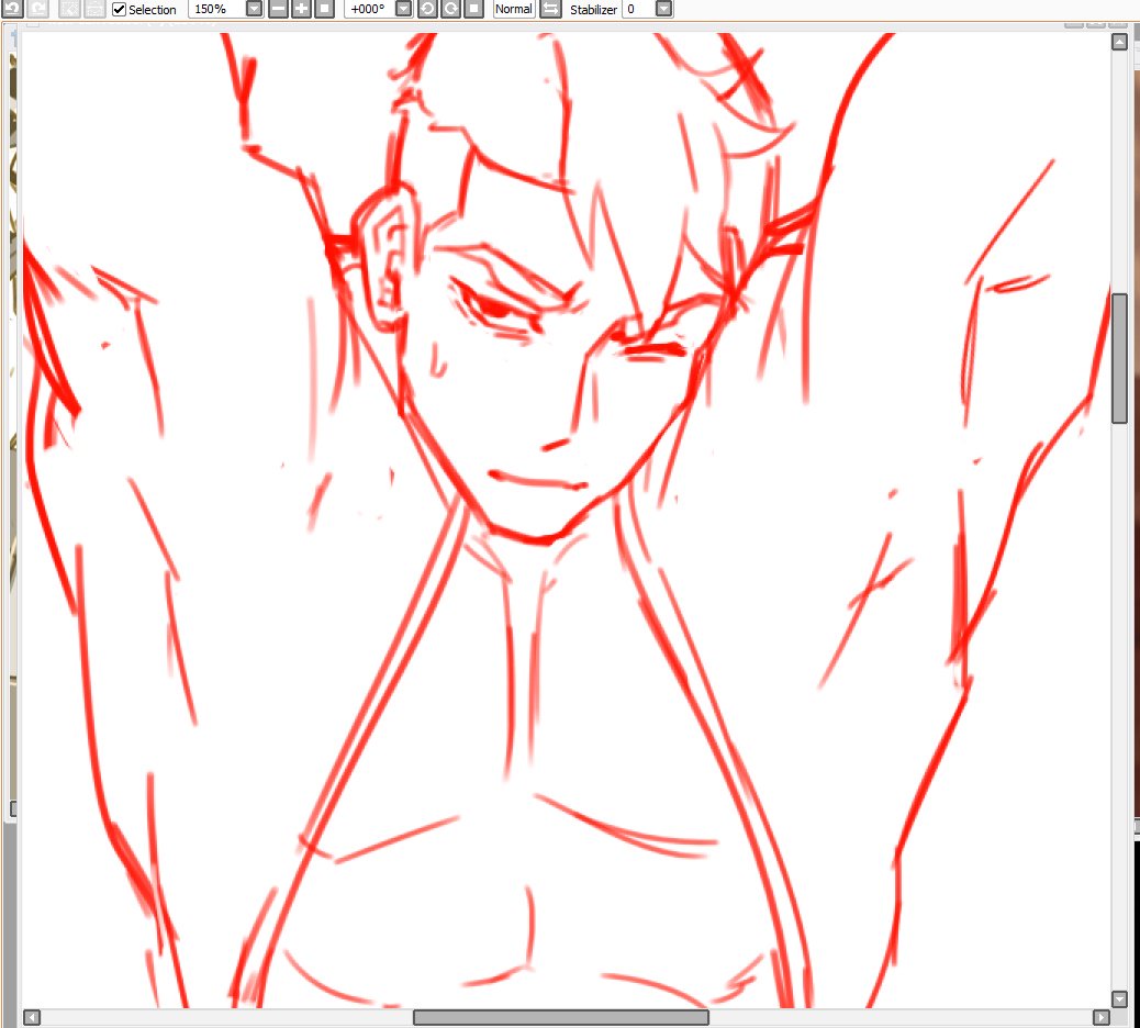 Shioppang's tweet image. (COMMISSION WIP) I CANT BELIEVE I GET TO DRAW SHIRO FOR A