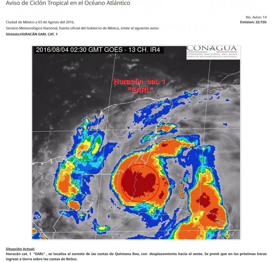 conagua_clima's tweet photo. Aviso de #CiclónTropical del Océano Atlántico de las 22:15 hrs en:  https://t.co/sIp87y7iXL https://t.co/J0Ikbott1g