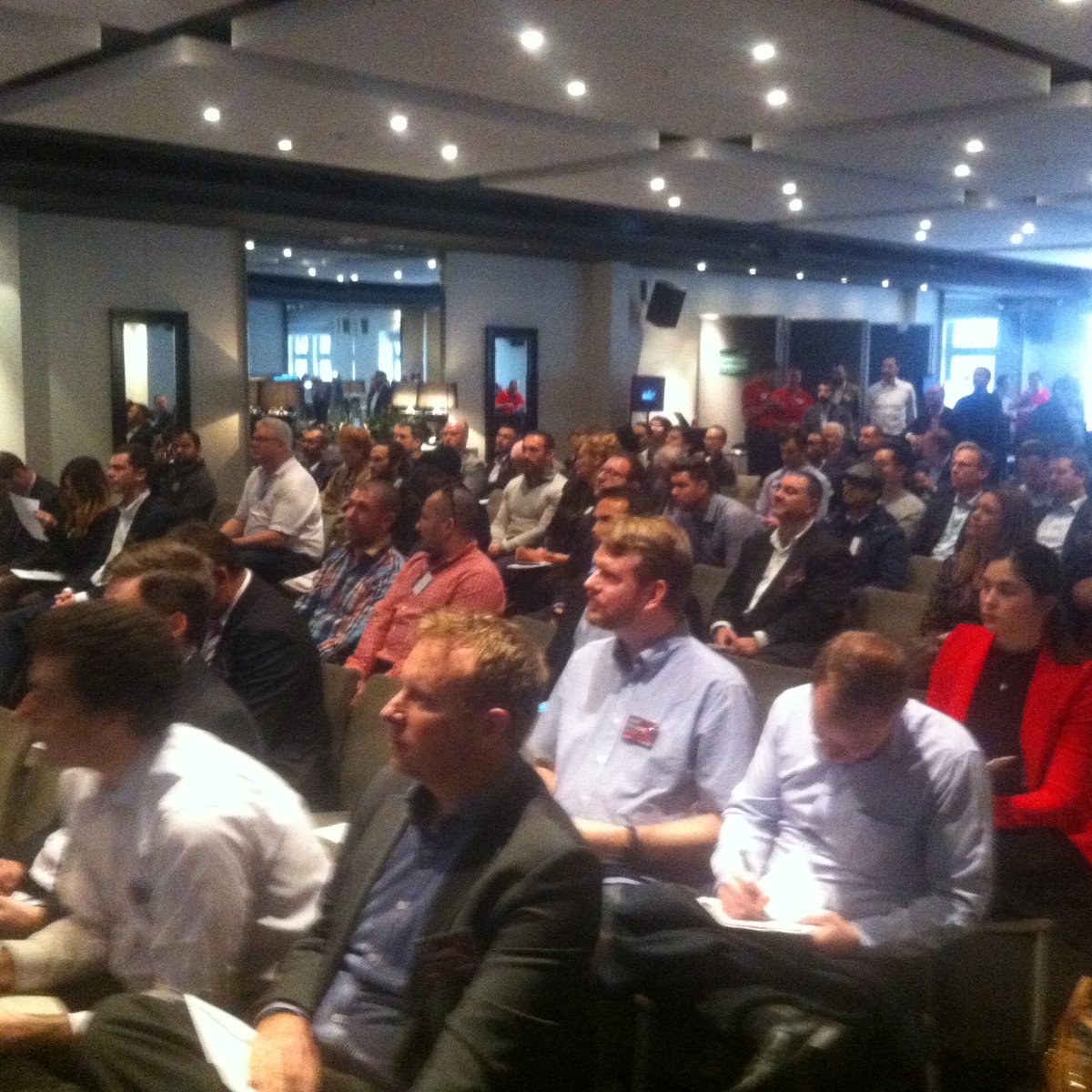 FortinetANZ's tweet photo. Fast &amp; Secure Sydney has started!!  Great to see so many partners #SecuredbyFortinet @FortinetANZ https://t.co/tVQ3UGOgSE