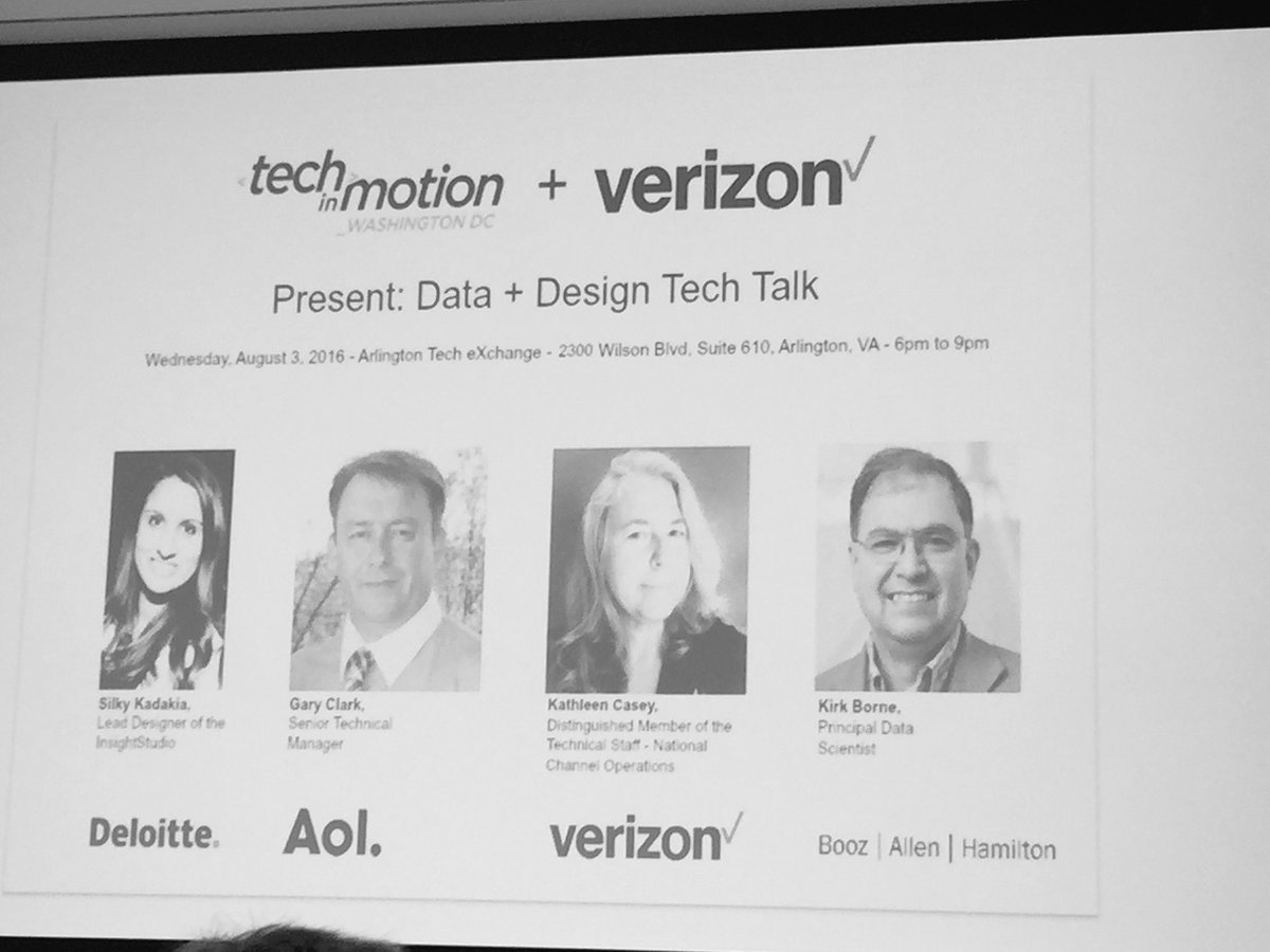 SorishaPragyan's tweet photo. @Tech_in_Motion #DataDrivenDesign Tech Talk this evening at Arlington, VA @KirkDBorne https://t.co/ornou62yF5