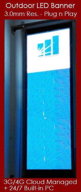 Metrograf's tweet image. @Metrograf when DOOH meets Smart Cities an #LEDBANNER becomes ubiquitous! Calling upon the US n EU trendsetters..!