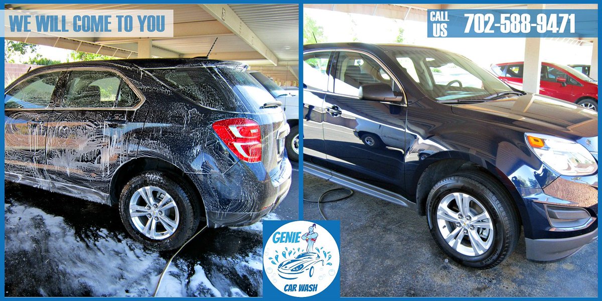 GENIE Car Wash (WashGenie) Twitter
